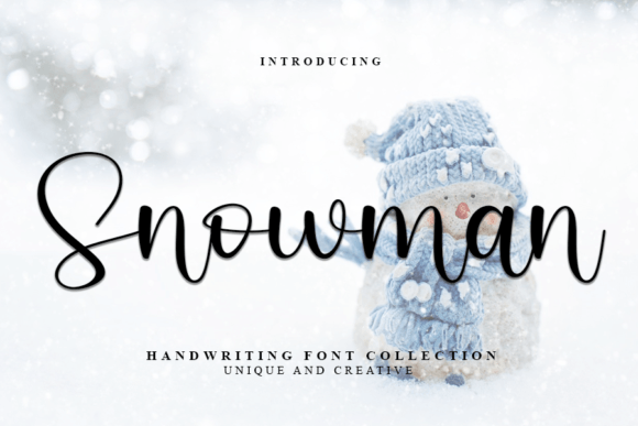 Snowman Font