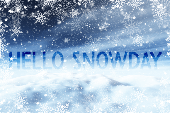 Snowmotion Font Poster 3