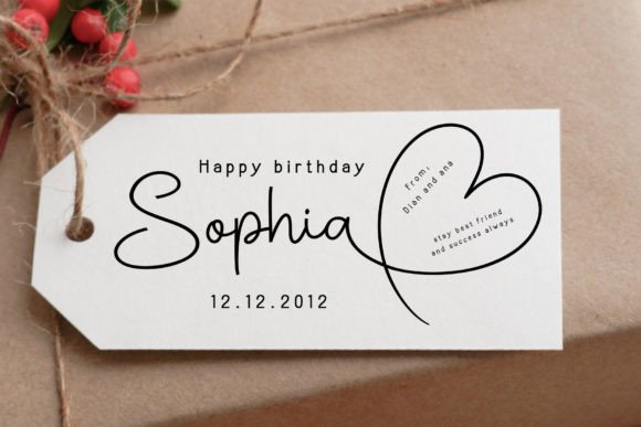 So Love Font Poster 4