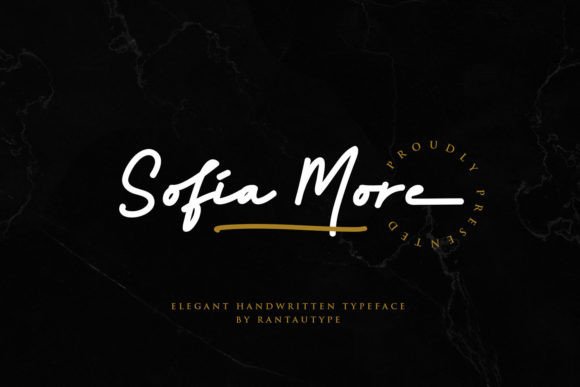 Sofia More Font Poster 1