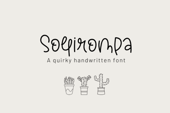 Sollirompa Font