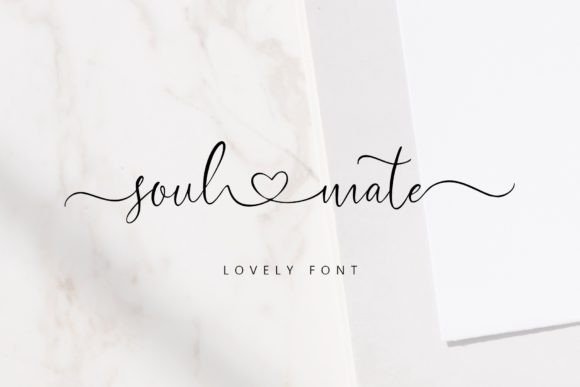 Soul and Mate Font Poster 1