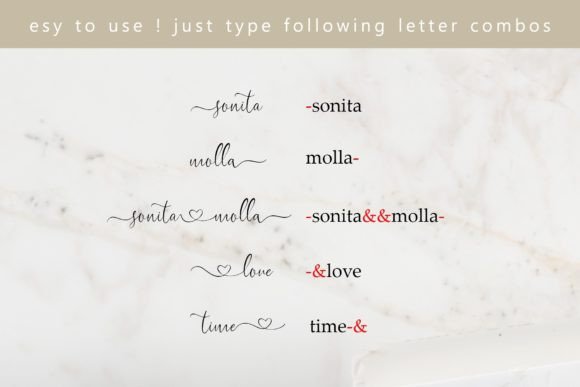 Soul and Mate Font Poster 3