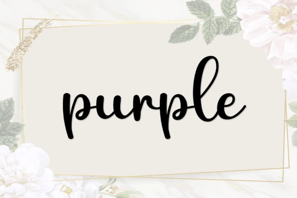 Soulmate Font Poster 3