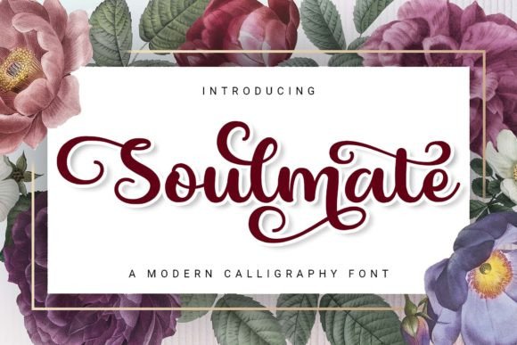 Soulmate Font Poster 1