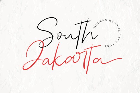 South Jakarta Font Poster 1