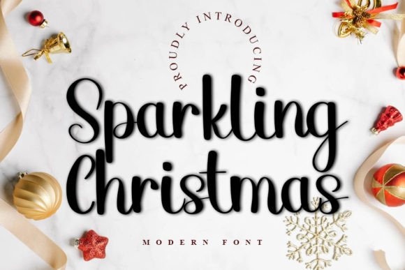 Sparkling Christmas Font