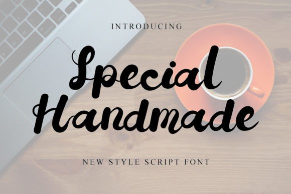 Special Handmade Font Poster 1