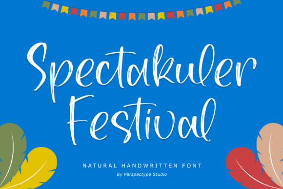 Spectakuler Festival Font Poster 1