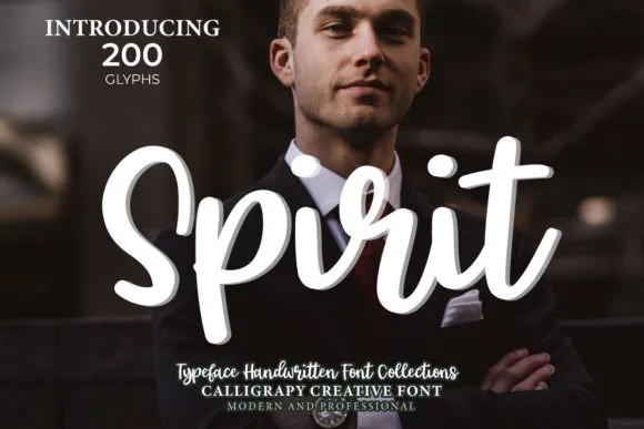 Spirit Font Spirit Font Poster 1