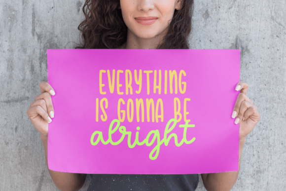 Spirited Font Poster 4