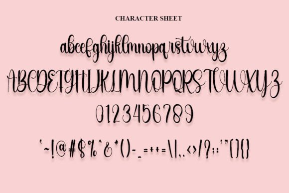 Splash Font Poster 5