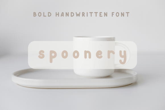 Spoonery Font Poster 1
