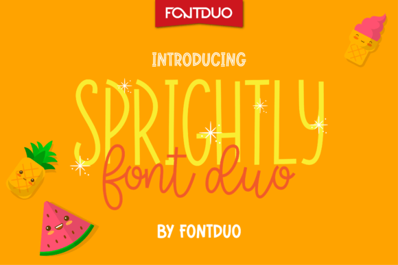 Sprightly Font Poster 1