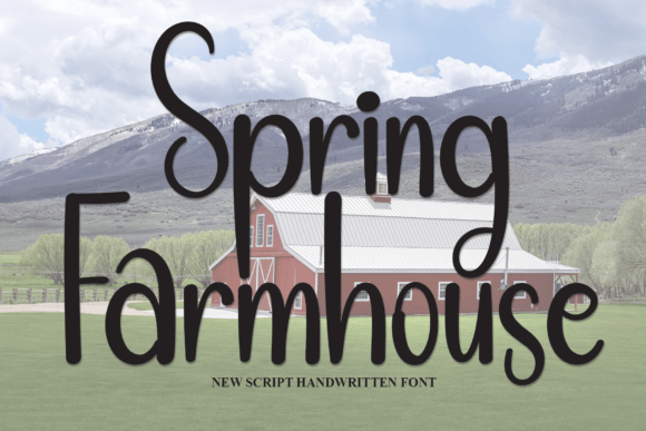 Spring Farmhouse Font