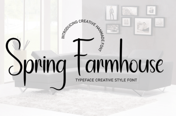 Spring Farmhouse Font