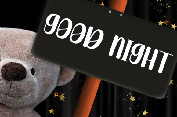 Star Fish Font Poster 2