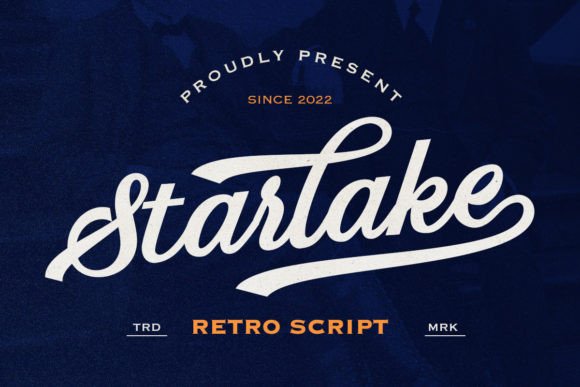 Starlake Font Poster 1