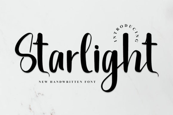 Starlight Font Poster 1