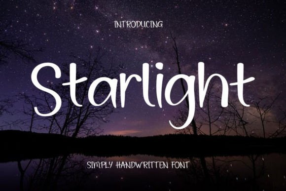 Starlight Font Poster 1