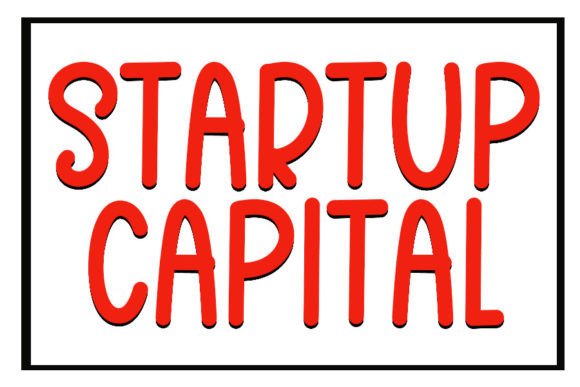 Startup Capital Font Poster 1