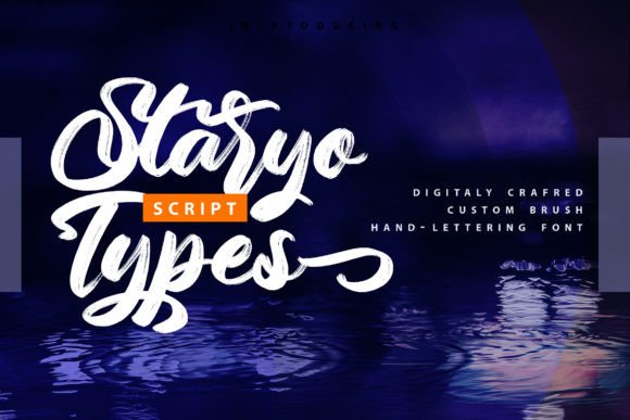 Staryo Types Font Poster 1