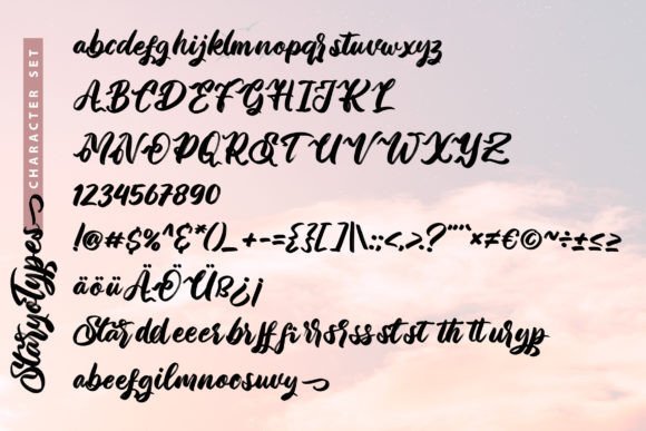 Staryo Types Font Poster 5