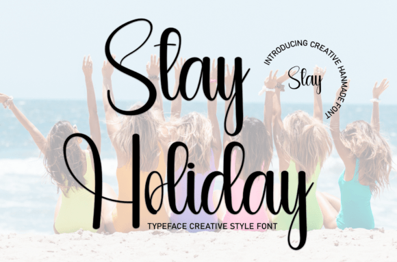 Stay Holiday Font Stay Holiday Font Poster 1
