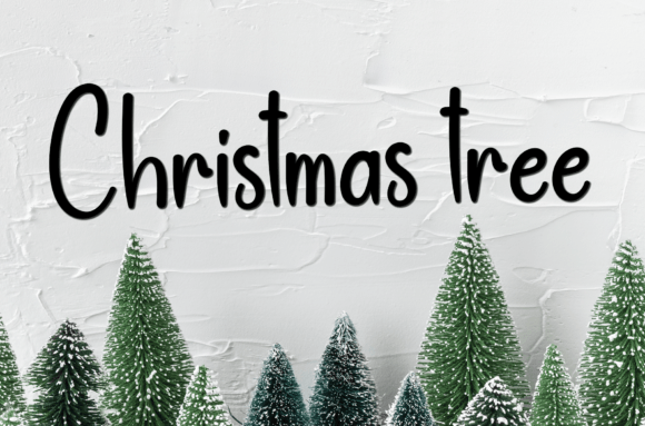 Stayhome Christmas Font Poster 2