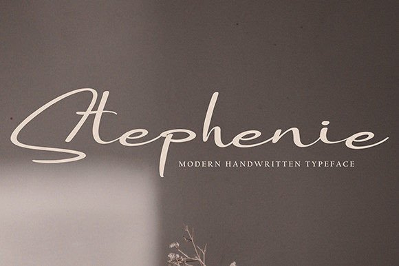 Stephenie Font Poster 1