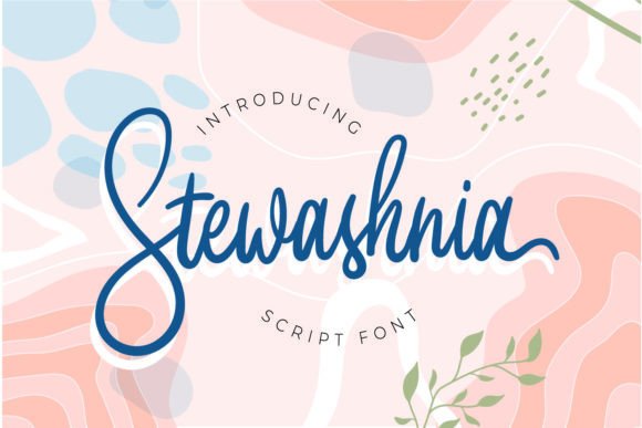 Stewashnia Font Poster 1