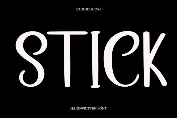 Stick Font