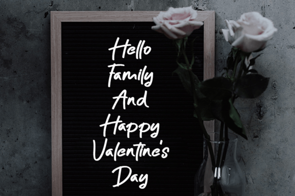 Sticker Font Poster 3