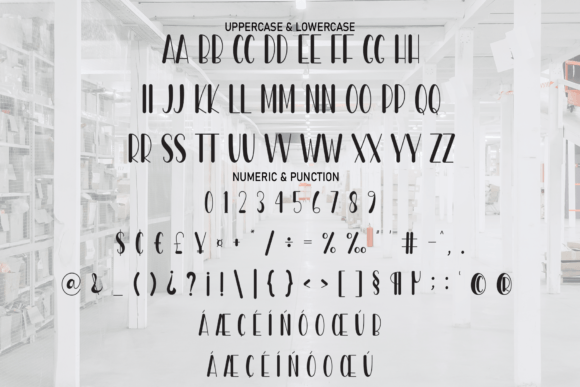 Storage Font Poster 7