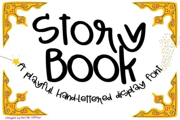 Story Book Font Poster 1