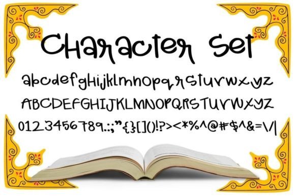 Story Book Font Poster 2