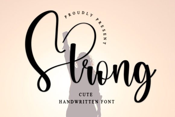 Strong Font Poster 1
