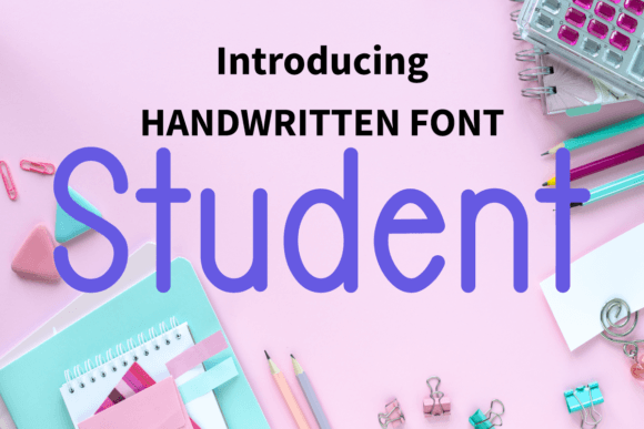 Student Font