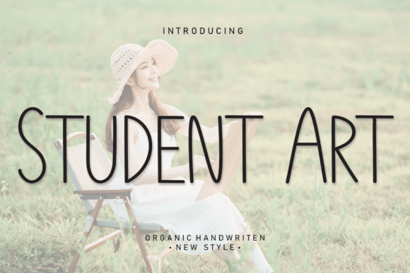 Student Art Font