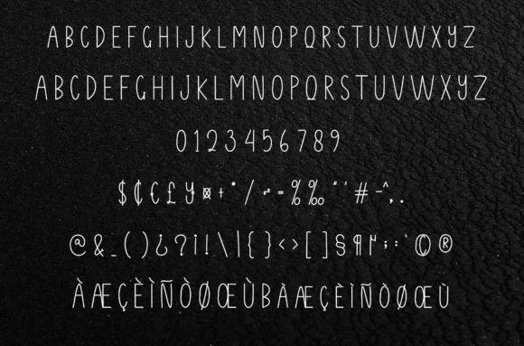 Student Art Font Poster 7