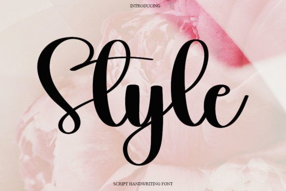 Style Font Poster 1