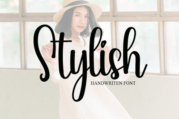 Stylish Font Poster 1