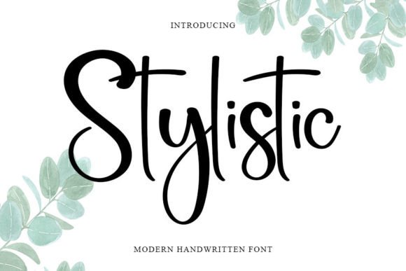 Stylistic Font Poster 1