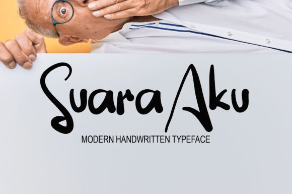 Suara Aku Font Poster 1