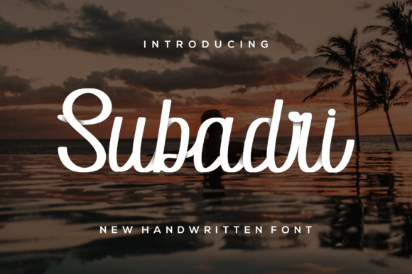 Subadri Font Poster 1