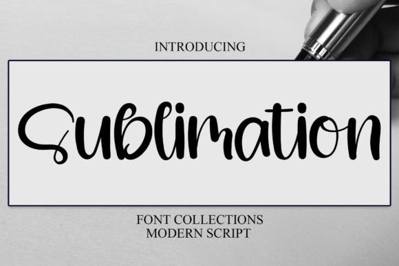 Sublimation Font