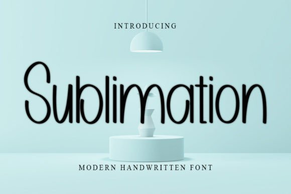 Sublimation Font