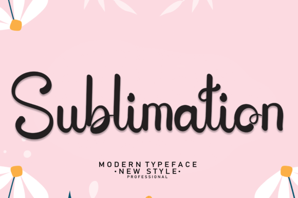 Sublimation Font