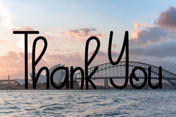 Subtropical Font Poster 7