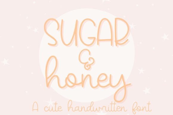 Sugar and Honey Font Poster 1